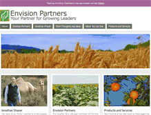 Tablet Screenshot of envisionpartnersllc.com